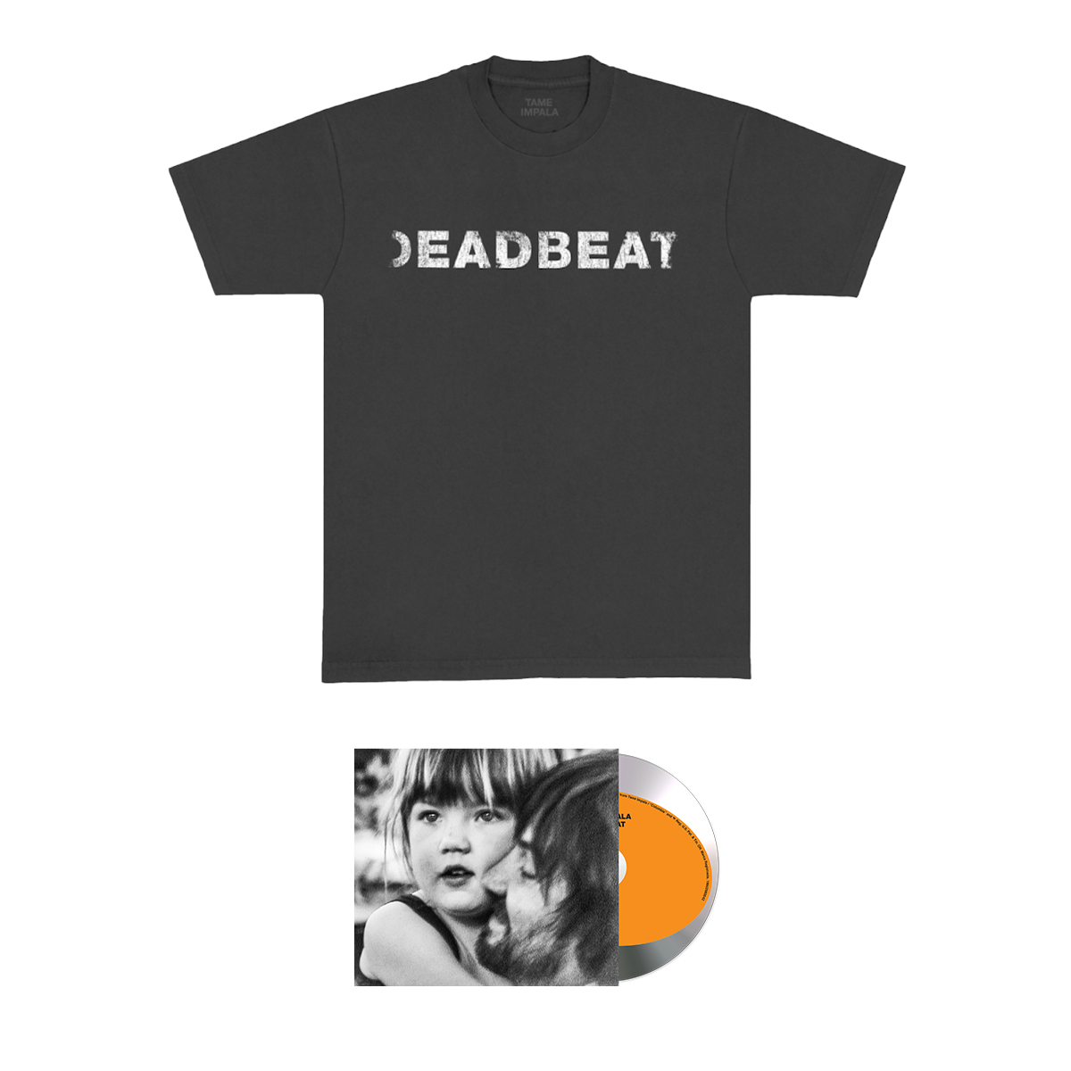 CD + T-shirt noir « Deadbeat »