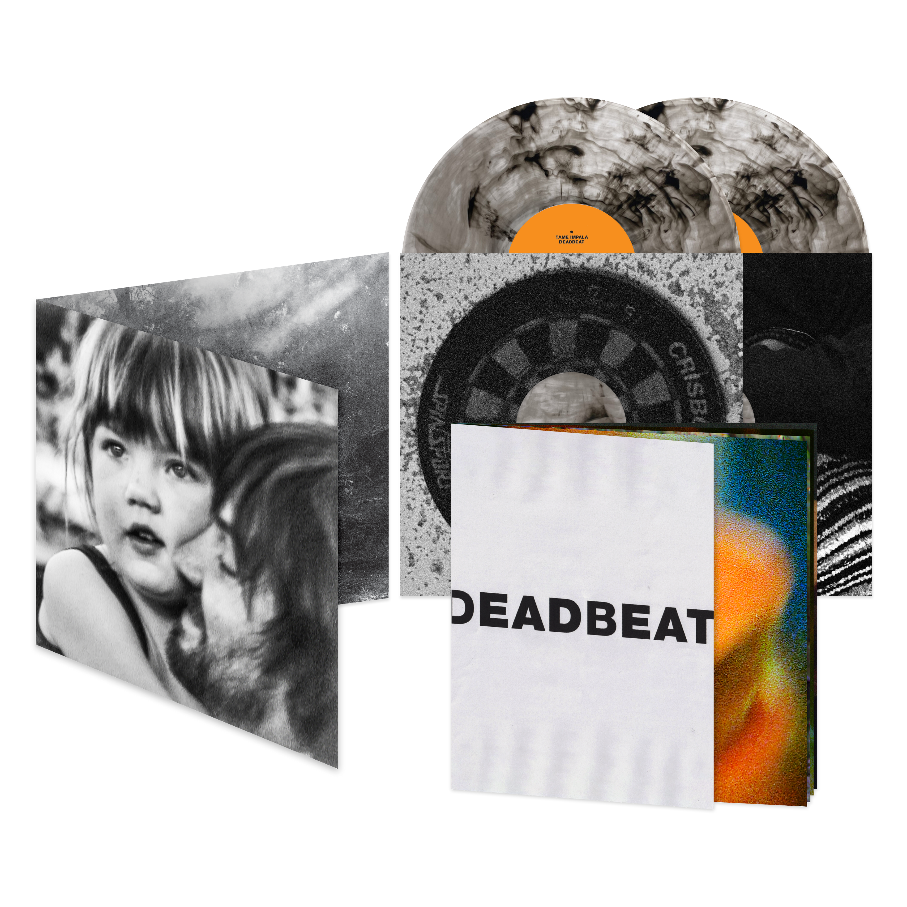 Double vinyle « Deadbeat » Clear Black Smoke - Exclusivité D2C + Totebag
