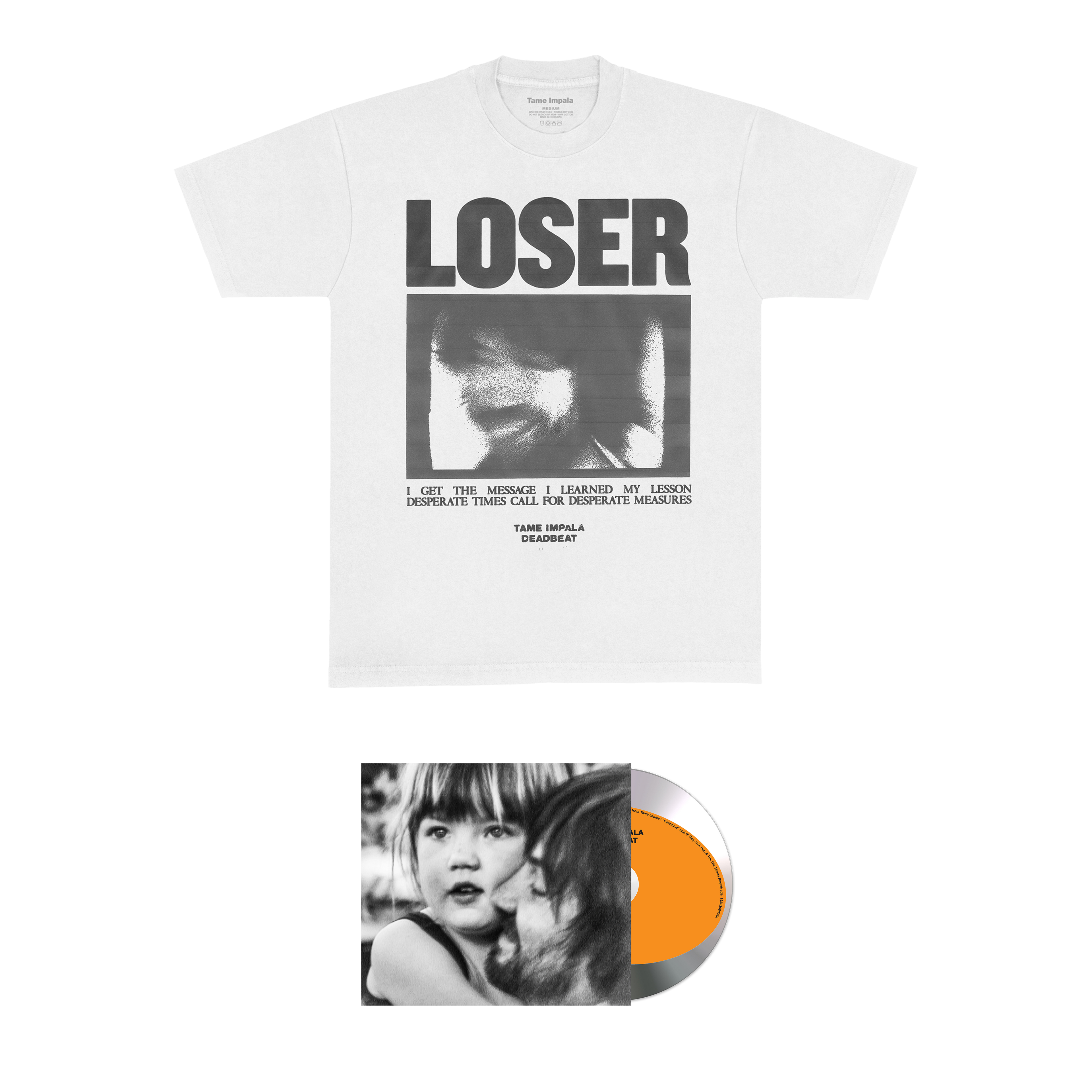 CD « Deadbeat » + T-shirt « Loser »
